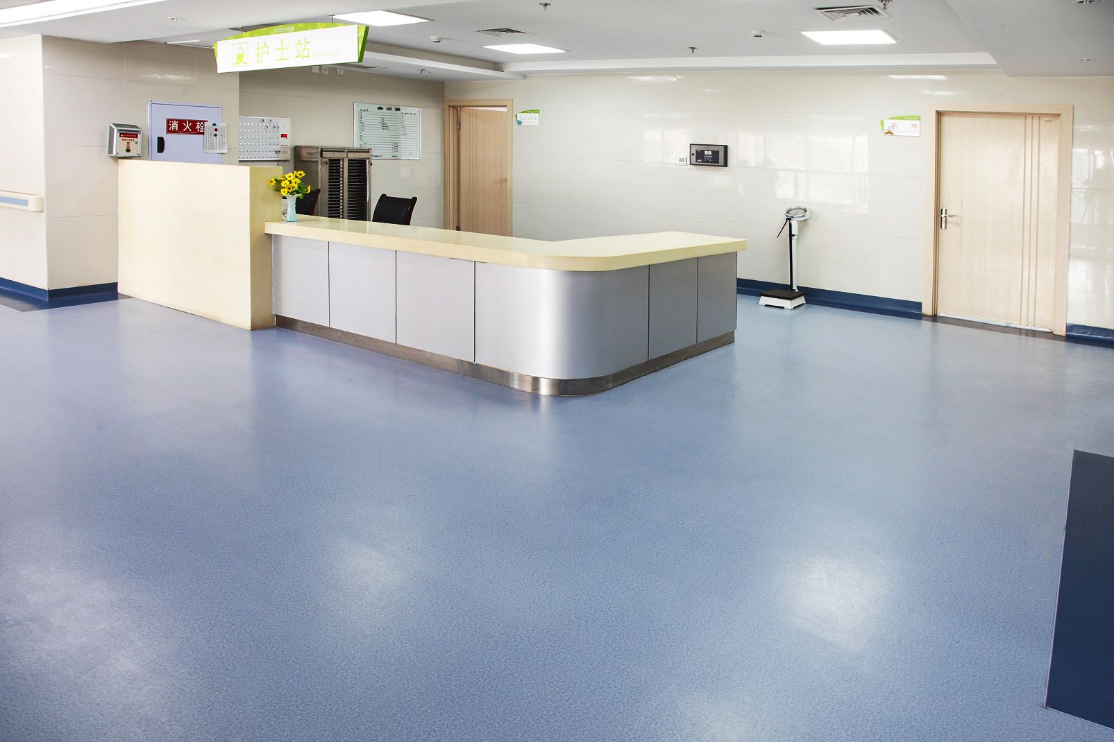 Plastic flooring